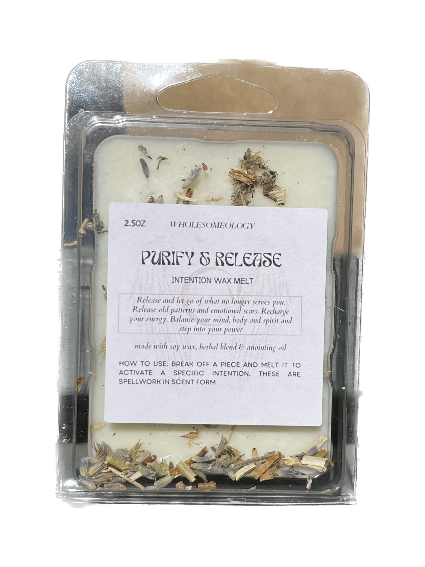purify & release wax melt