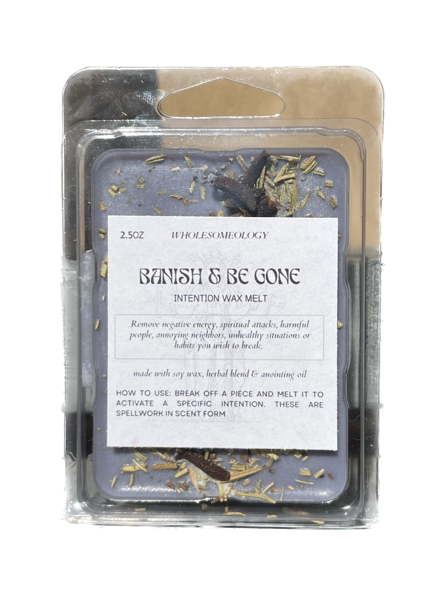 banish & be gone wax melt