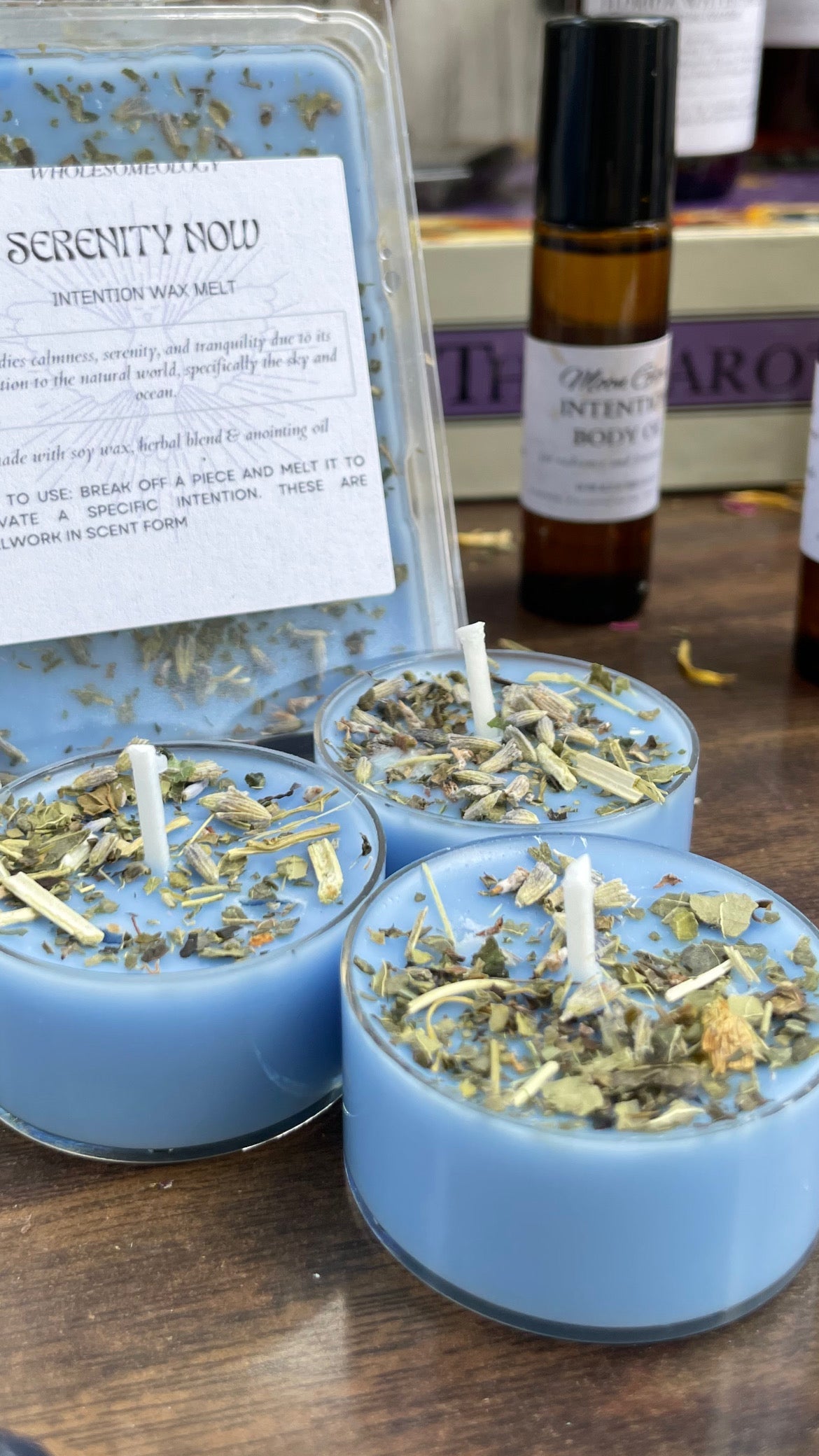 intention tea lights