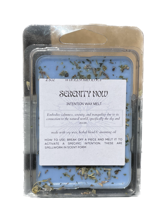 serenity now wax melt