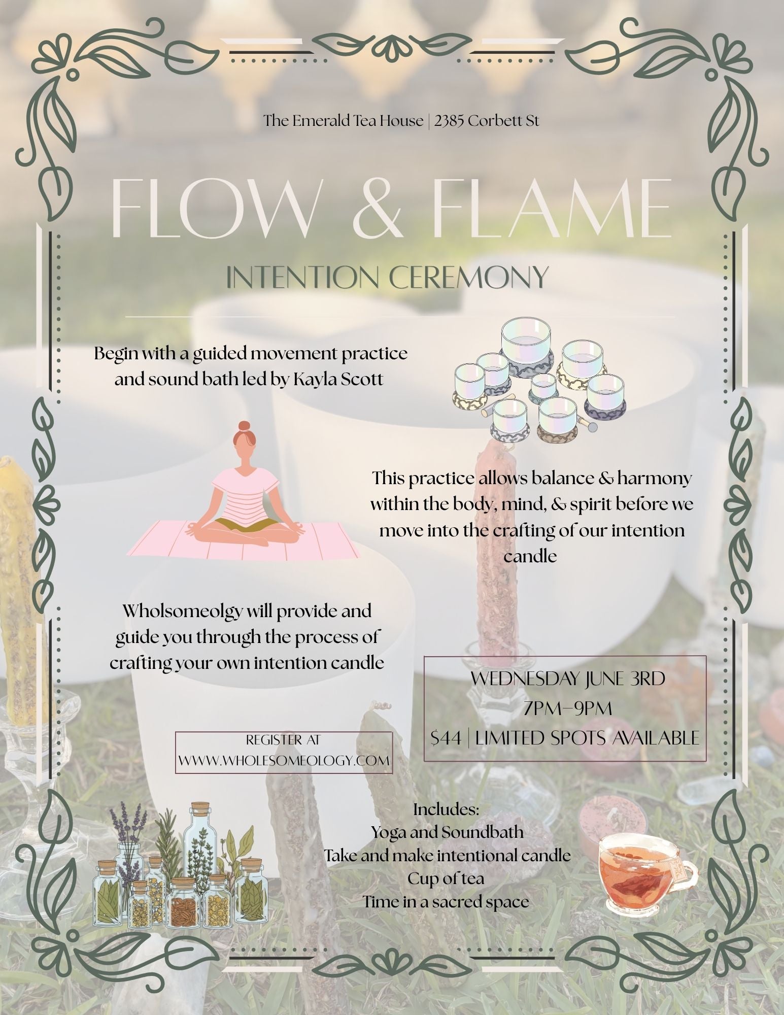 Flow & Flame Intentional Ceremony