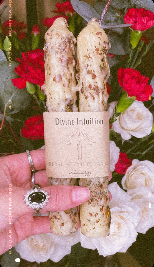Divine Intuition Intention Candle